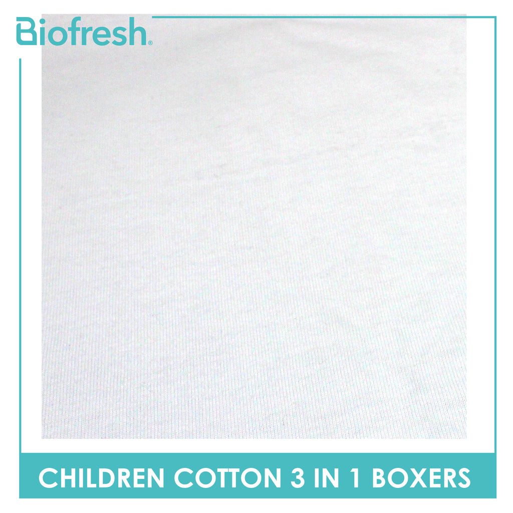 Biofresh Children's Antimicrobial Cotton Boxer 3 pieces in a pack UGPXG1