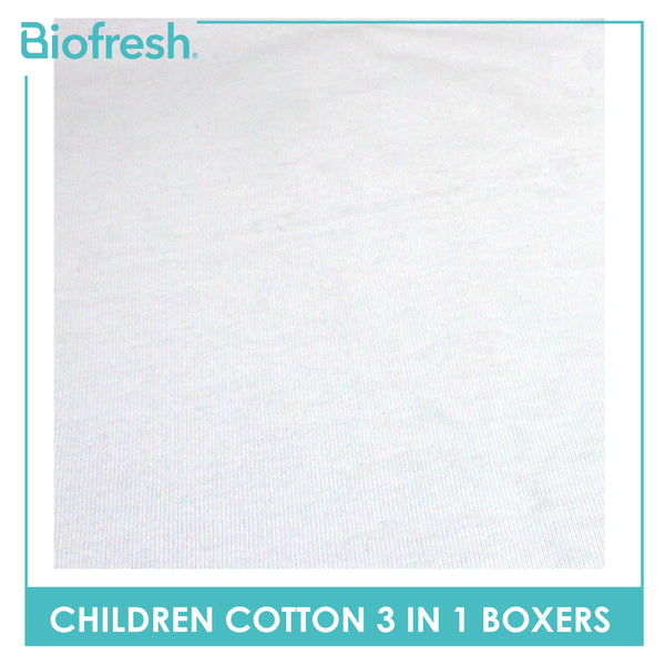 Biofresh Children's Antimicrobial Cotton Boxer 3 pieces in a pack UGPXG1
