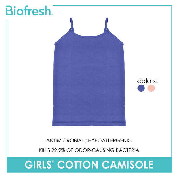Biofresh Girls' Antimicrobial Cotton Camisole 1 piece UGSC3