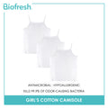 Biofresh Girls' Antimicrobial Cotton Camisole 3 pieces UGSCG1