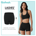 Biofresh Ladies’ Antimicrobial Innerwear Mid Rise Shorts 4" 1 piece ULBC1