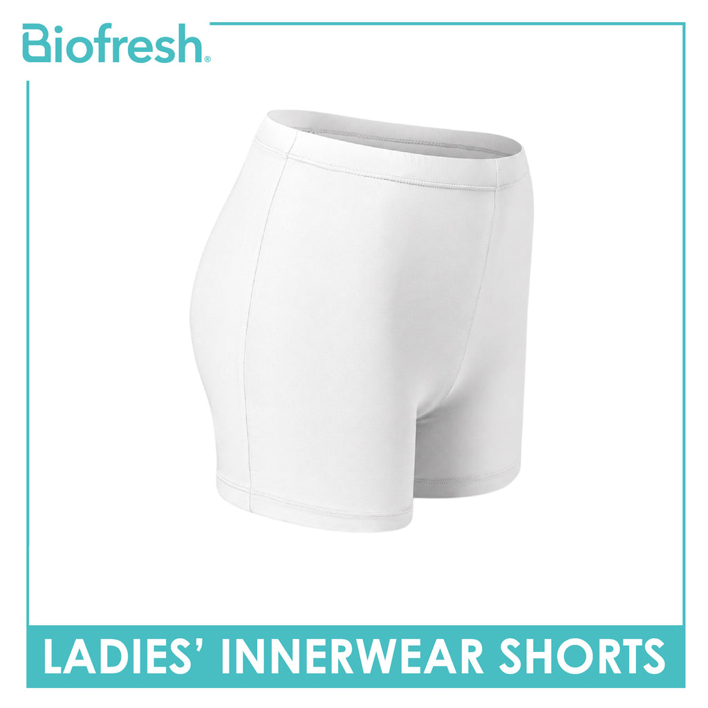 Biofresh Ladies’ Antimicrobial Innerwear Mid Rise Shorts 4" 1 piece ULBC1