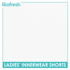 Biofresh Ladies’ Antimicrobial Innerwear Mid Rise Shorts 4" 1 piece ULBC1