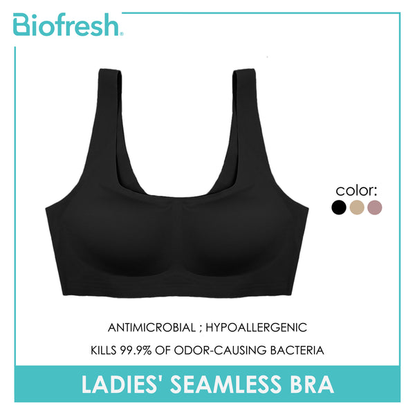 Biofresh Ladies' Antimicrobial Seamless Bra 1 piece ULBR3201