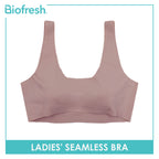 Biofresh Ladies' Antimicrobial Seamless Bra 1 piece ULBR3201