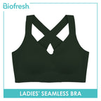 Biofresh Ladies' Antimicrobial Seamless Bra 1 piece ULBR4201