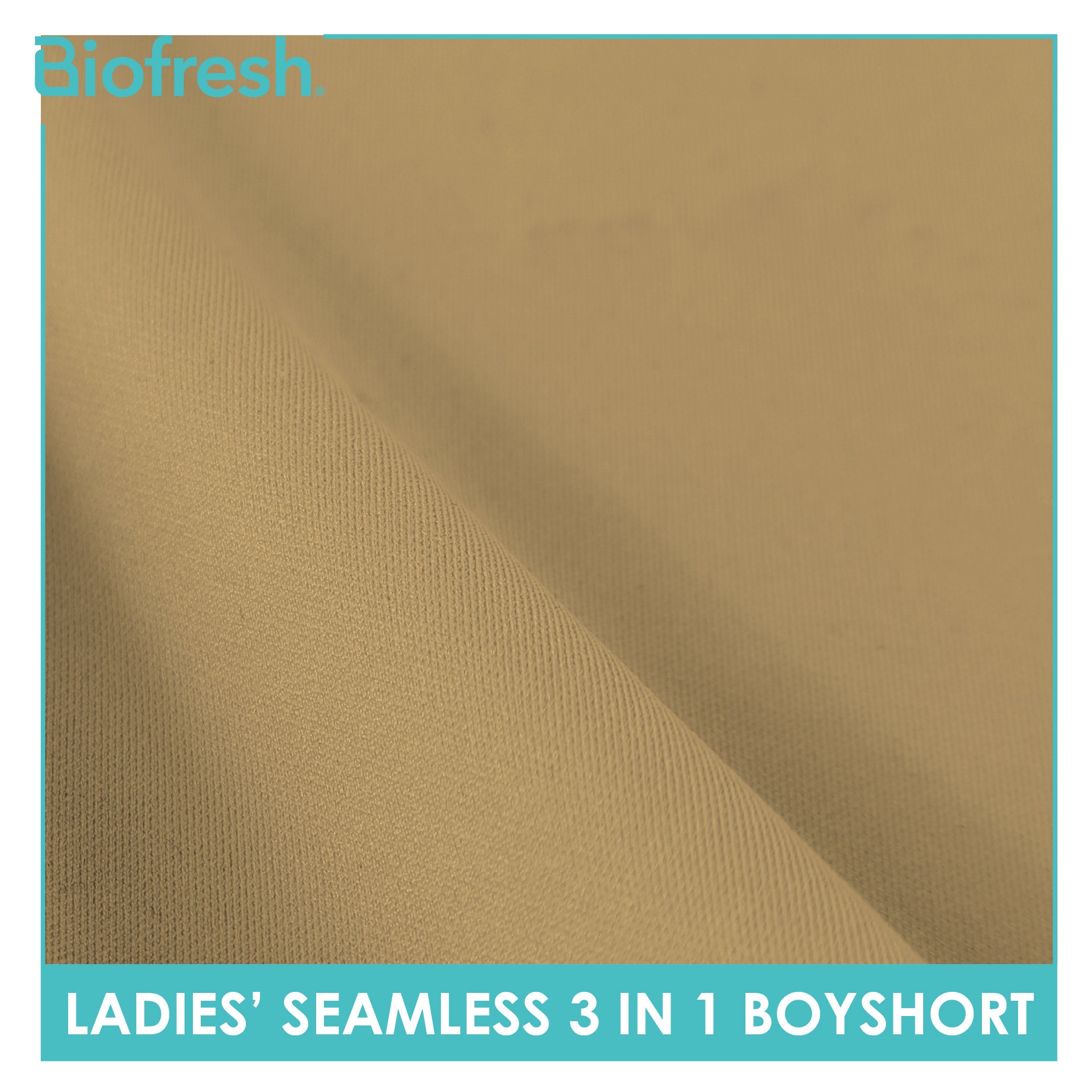 Biofresh Ladies' Antimicrobial Seamless Boyshort 3 pieces in a pack ULPBG4401