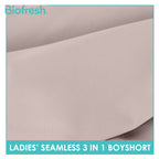 Biofresh Ladies' Antimicrobial Seamless Boyshort 3 pieces in a pack ULPBG4401