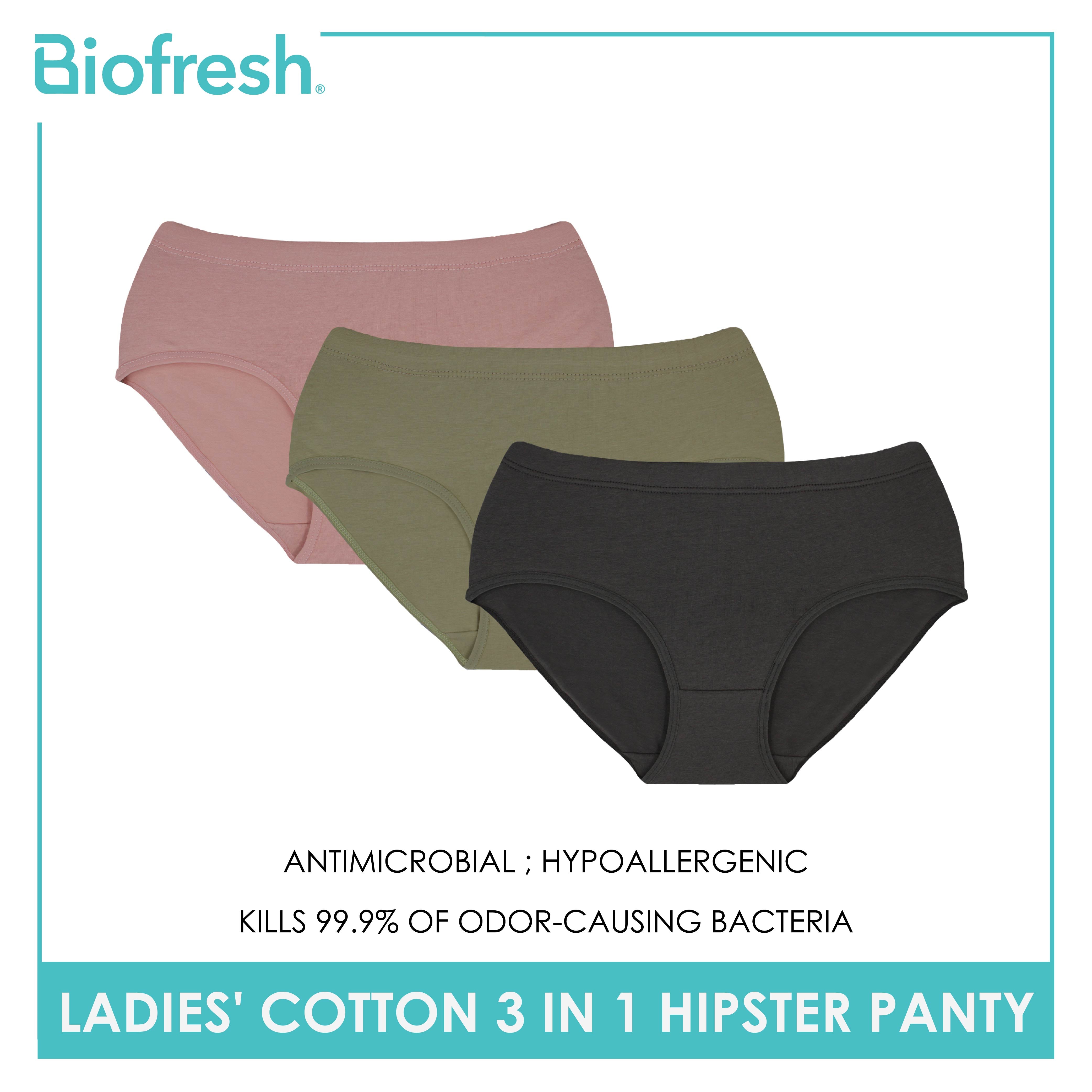 Ladies' Hipster Panty 3 pieces in a pack