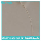 Biofresh Ladies' Antimicrobial Seamless Boyleg Panty 3 pieces in a pack ULPHG4401