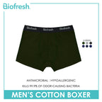 Biofresh Men's Antimicrobial Cotton Boxer Brief 1 piece UMBBFS2