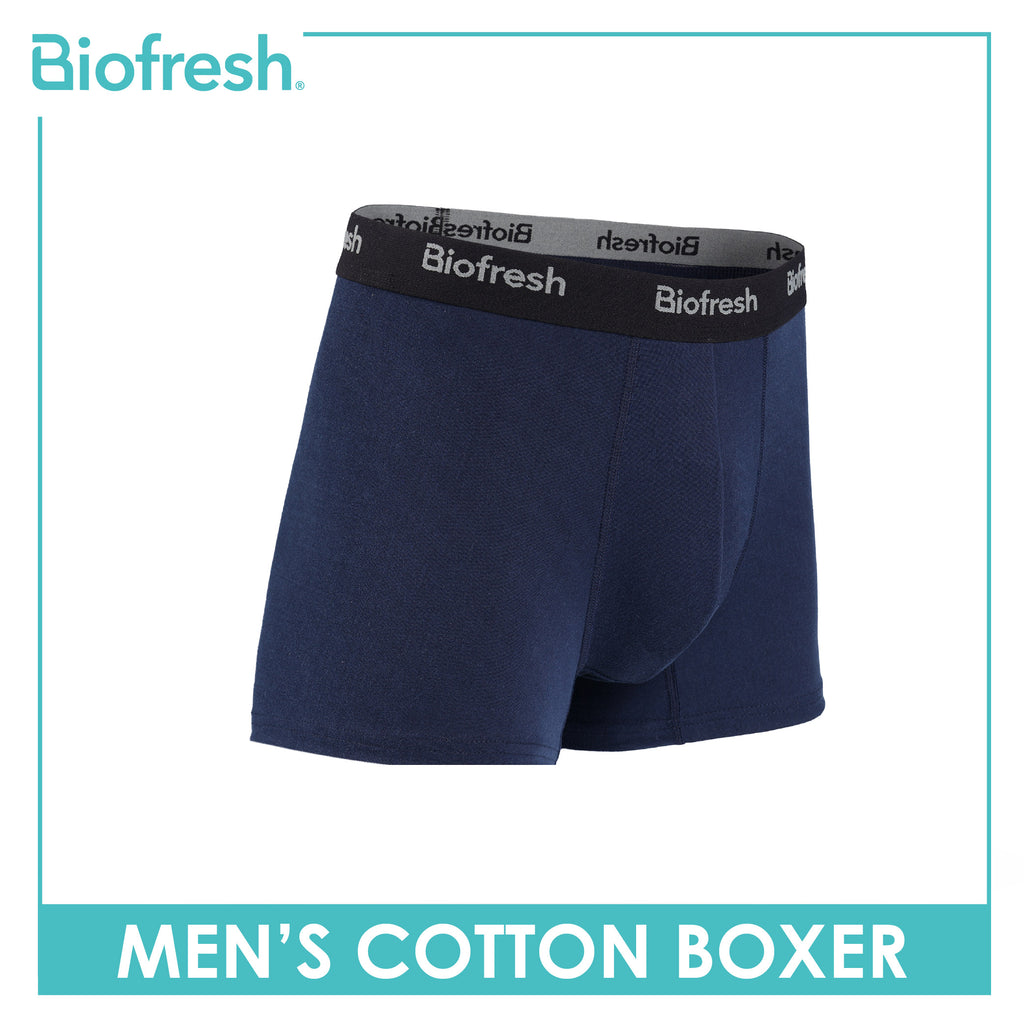 Biofresh Men's Antimicrobial Cotton Boxer Brief 1 piece UMBBFS2