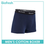 Biofresh Men's Antimicrobial Cotton Boxer Brief 1 piece UMBBFS2