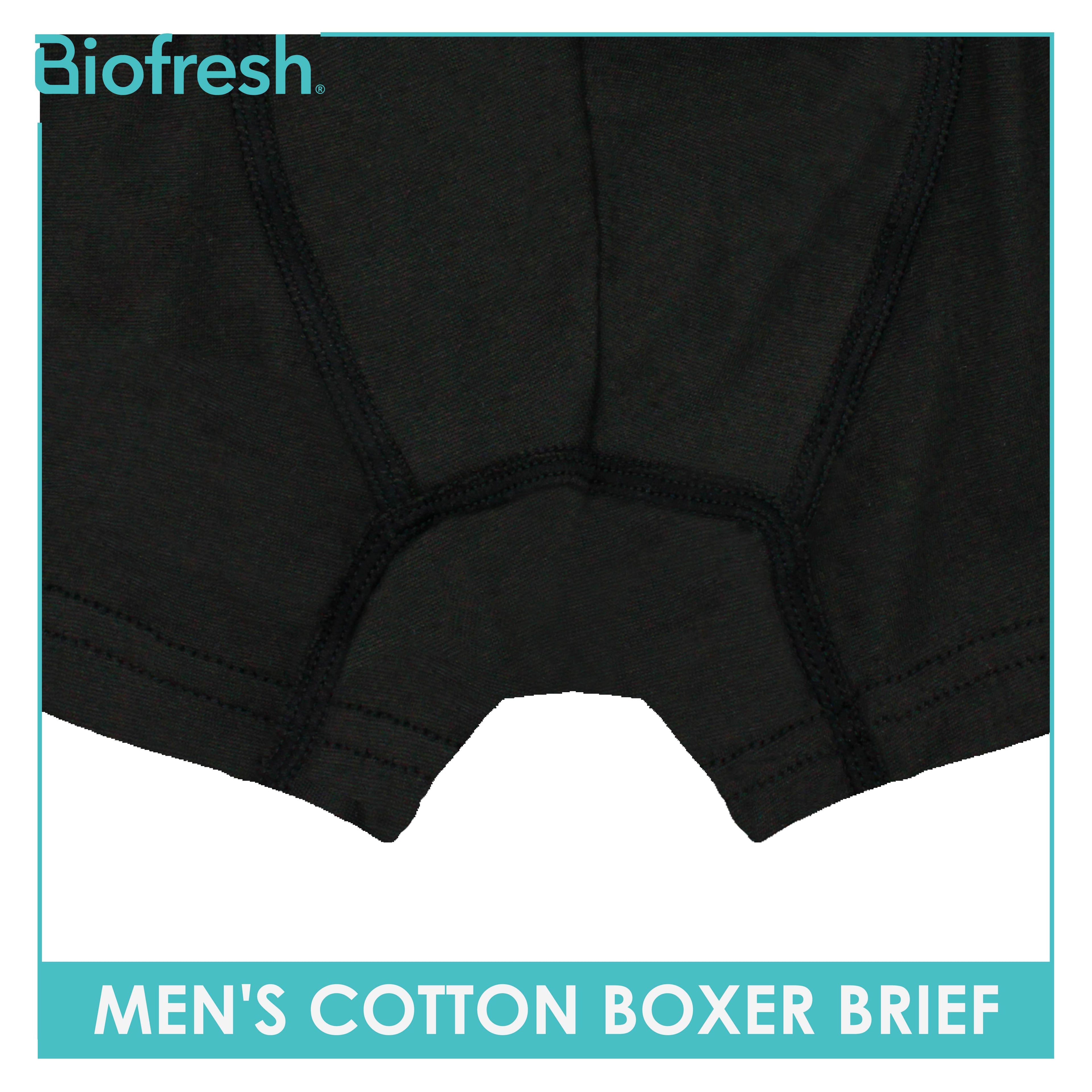 Biofresh Men's Antimicrobial Cotton Boxer Brief 1 piece UMBBFS2