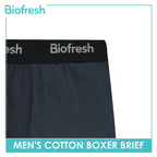 Biofresh Men's Antimicrobial Cotton Boxer Brief 1 piece UMBBFS2