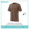 Biofresh Men's Antimicrobial Cotton Premium Slim Fit Round Neck Shirt 1 piece UMSPR4201