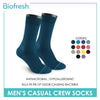 Biofresh Men’s Cotton Light Performance Crew Socks 1 pair RMC4401