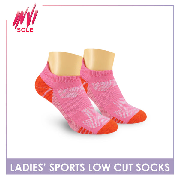 Burlington Invisole Ladies’ Lite Sports Half Terry Low Cut Socks 1 pair XLVS4401