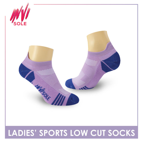 Burlington Invisole Ladies’ Lite Sports Half Terry Low Cut Socks 1 pair XLVS4401