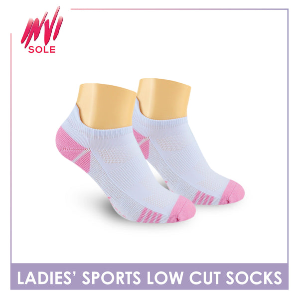 Burlington Invisole Ladies’ Lite Sports Half Terry Low Cut Socks 1 pair XLVS4401