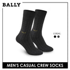 Bally Men's Premium Cotton Light Performance Dress Crew Socks 1 pair YMC1101