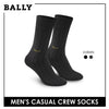 Bally Men's Premium Cotton Lite Casual Dress Crew Socks 1 pair YMC1101