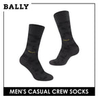 Bally Men's Premium Mercerized Light Performance Dress Crew Socks 1 pair YMM3101
