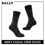 Bally Men's Premium Mercerized Light Performance Dress Crew Socks 1 pair YMM3101