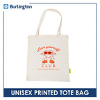 Burlington Unisex Printed Canvas Tote Bag BTONFREE (Free Gift, Do not buy)