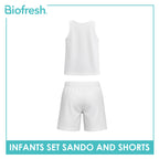 Biofresh Infants Antimicrobial Set Sando and Shorts UISET2G611