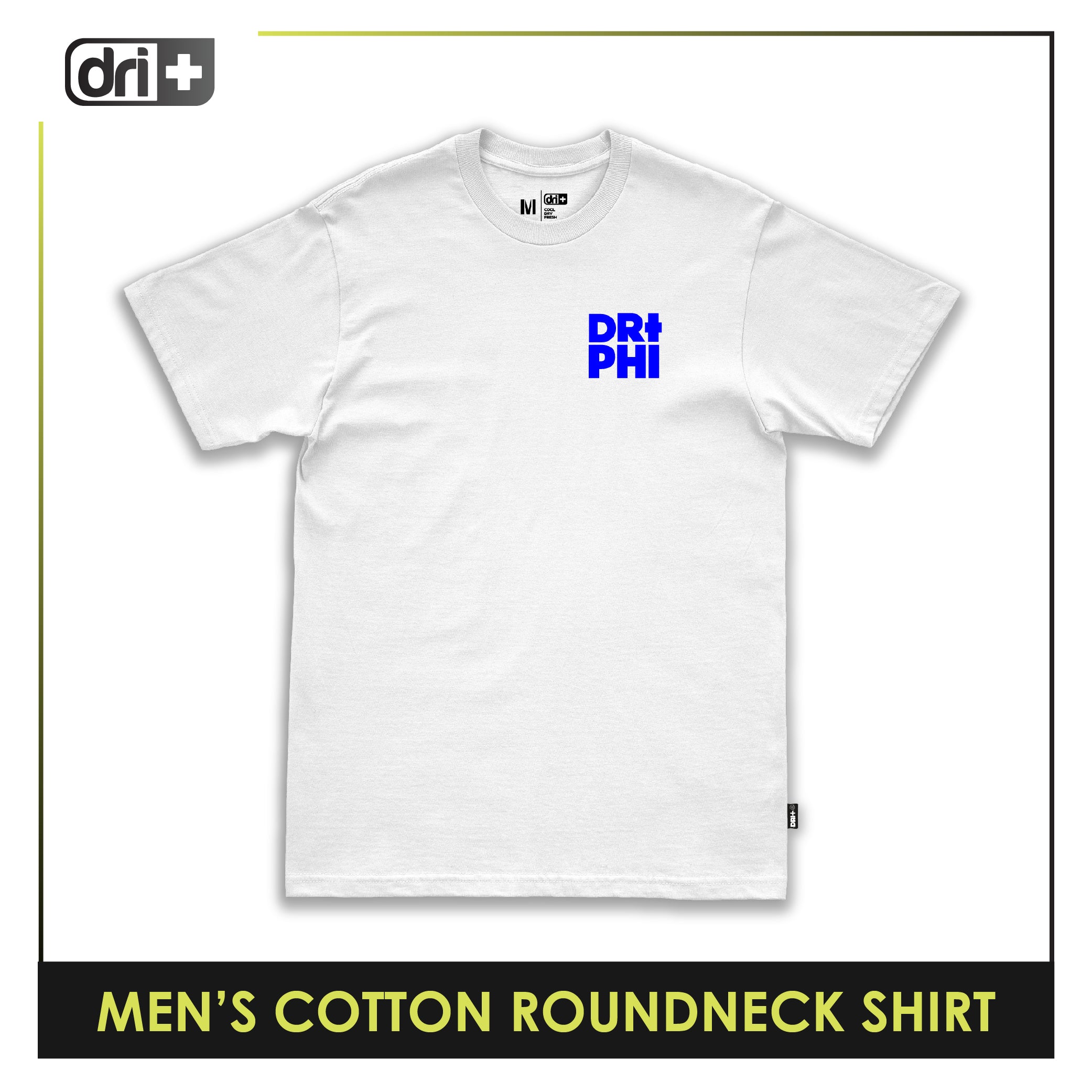 Dri Plus Men’s Anti-Odor Sweat Wicking Cotton Team Pilipinas Roundneck Shirt 1 piece DUMSRC5313