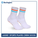 Burlington Ladies’ Pilates Sports Crew Socks 1 pair BLGS531