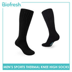 Biofresh Men's Thermal Thick Sports Knee High Socks 1 pair RMTHS1