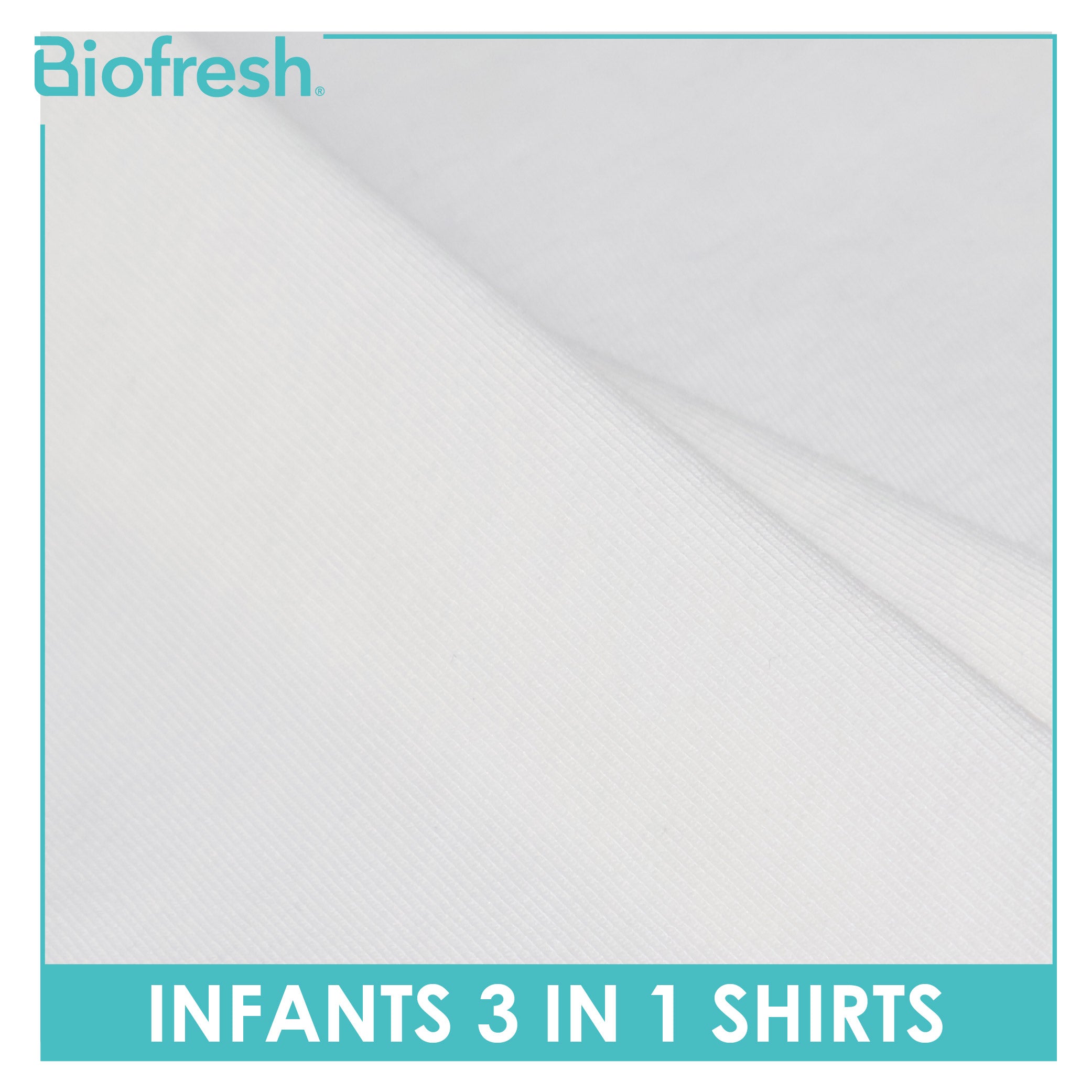 Biofresh Infants Antimicrobial Shirts 3 pieces in a pack UISRG611