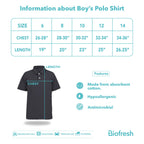 Biofresh Active Kids Boys AirDry Polo Shirt 1 piece MUBSP531