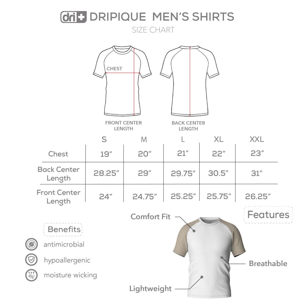 Dri Plus Men’s DRIPIQUE Collection Shirt 1pc DUMSRN523
