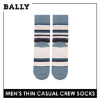 Bally Men's Cotton Crew Thin Casual Premium Socks 1 pair YMC614
