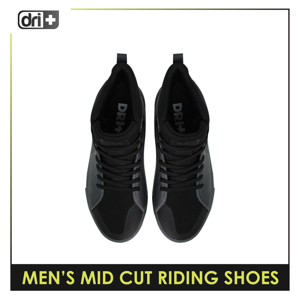 Dri Plus Men’s DRI+RIDE Torque Suede Leather Mid Cut Sneaker Shoes HDMH532