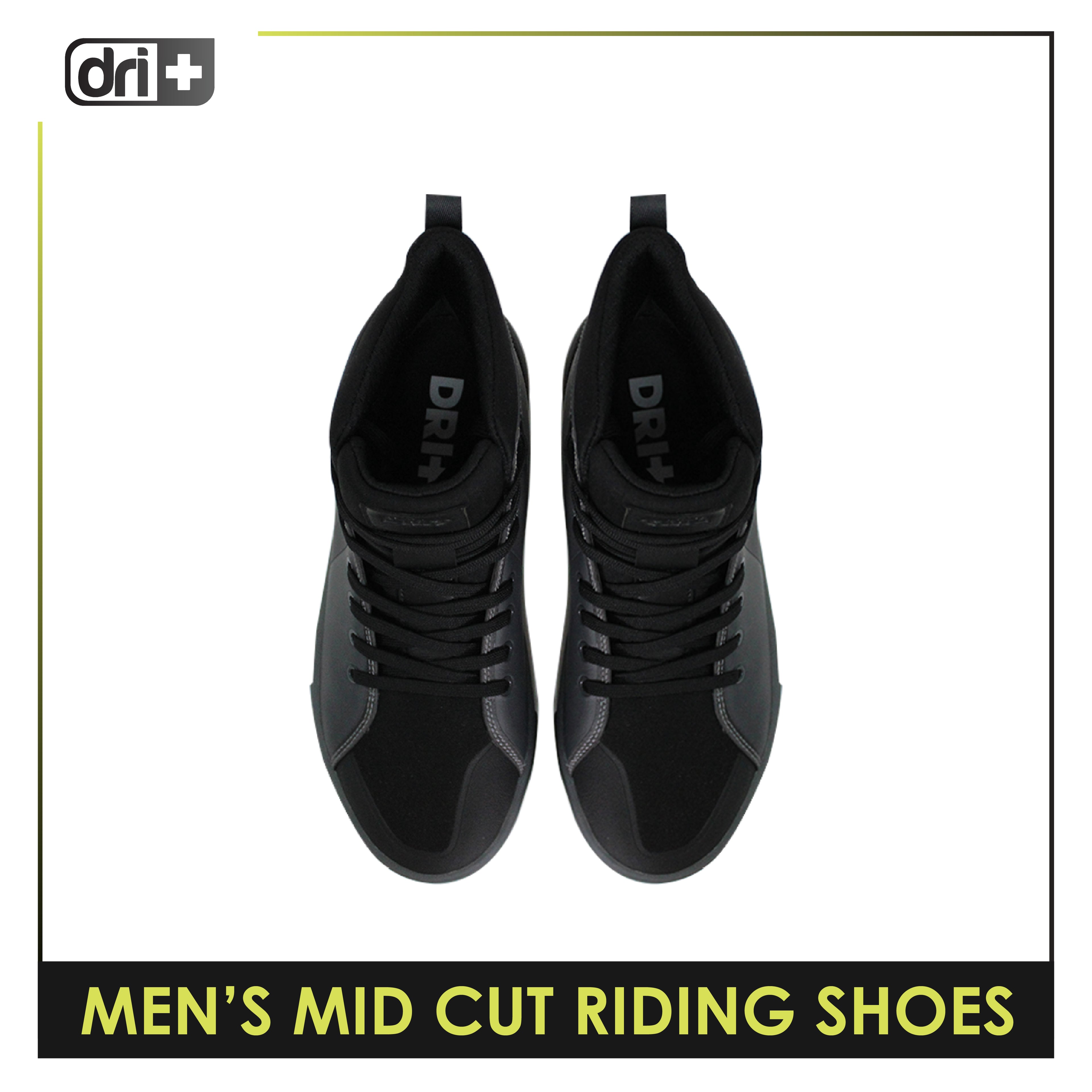 Dri Plus Men’s DRI+RIDE Torque Suede Leather Mid Cut Sneaker Shoes HDMH532