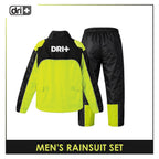 Dri Plus Men’s Water-Resistant Motorcycle Rainsuit Set DMRW621
