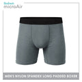 Biofresh Microair Men's Nylon Spandex Long Padded Boxer 1 piece MUMBB611