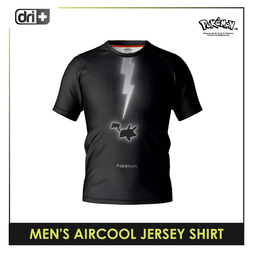 Dri Plus Men’s Pokemon Collection Aircool Jersey Shirt 1 pc PKDUMSRD535
