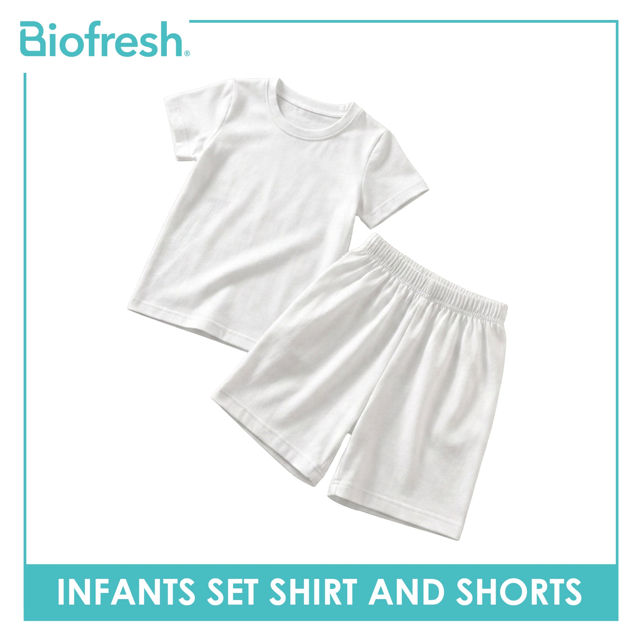 Biofresh Infants Antimicrobial Set Shirt and Shorts UISET1G611