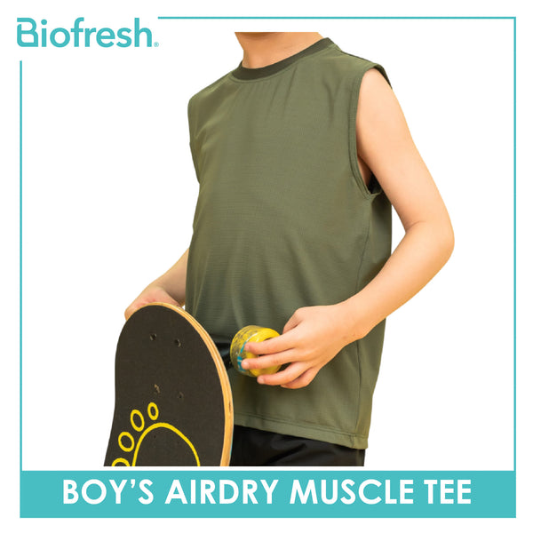 Biofresh Active Kids Boys AirDry Muscle Tee 1 piece MUBSM531