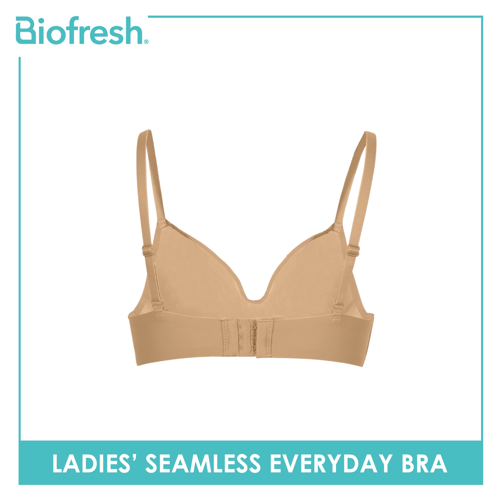 Biofresh Ladies’ Seamless Everyday Bra 1 piece ULBR531