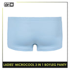 Dri plus Ladies’ Microcool Boyleg Panty 3 pieces in a pack DULPBG511