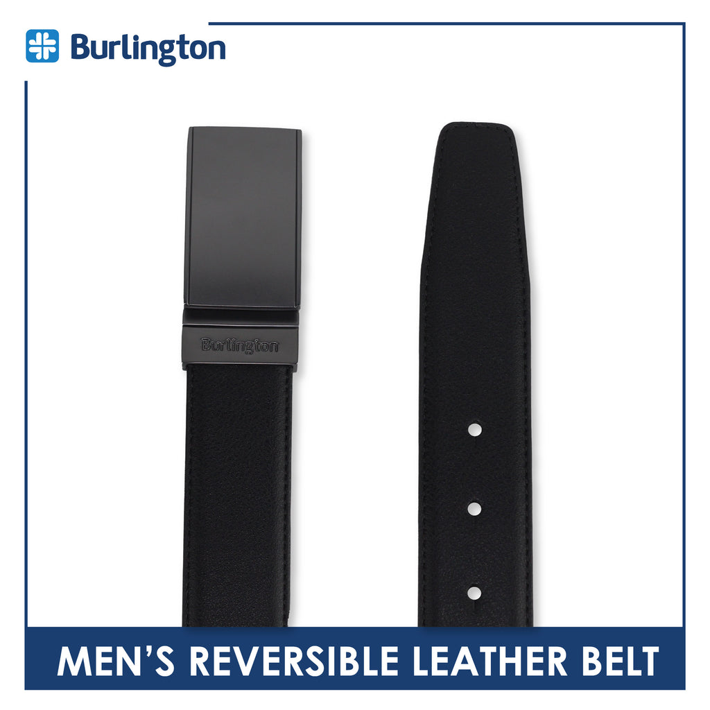Burlington Men's Reversible Genuine Leather Belt 1 piece JMLR515