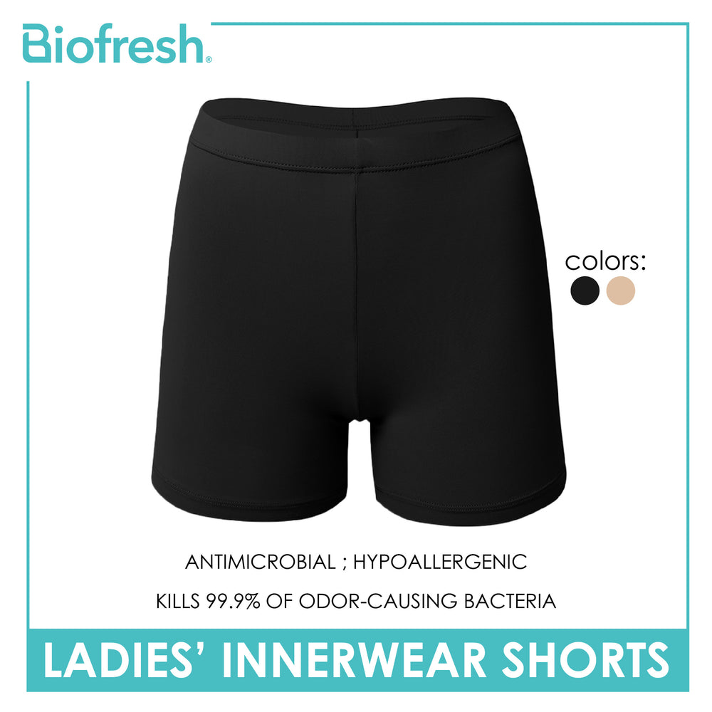 Biofresh Ladies’ Antimicrobial Innerwear Mid Rise Shorts 4" 1 piece ULBC1