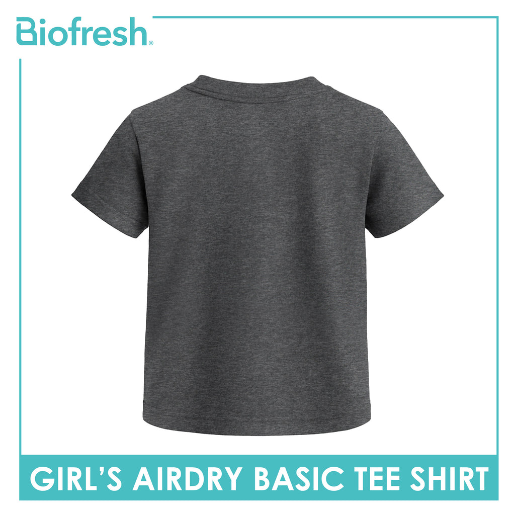 Biofresh Active Kids Girls AirDry Basic Tee Shirt 1 piece MUGSR531