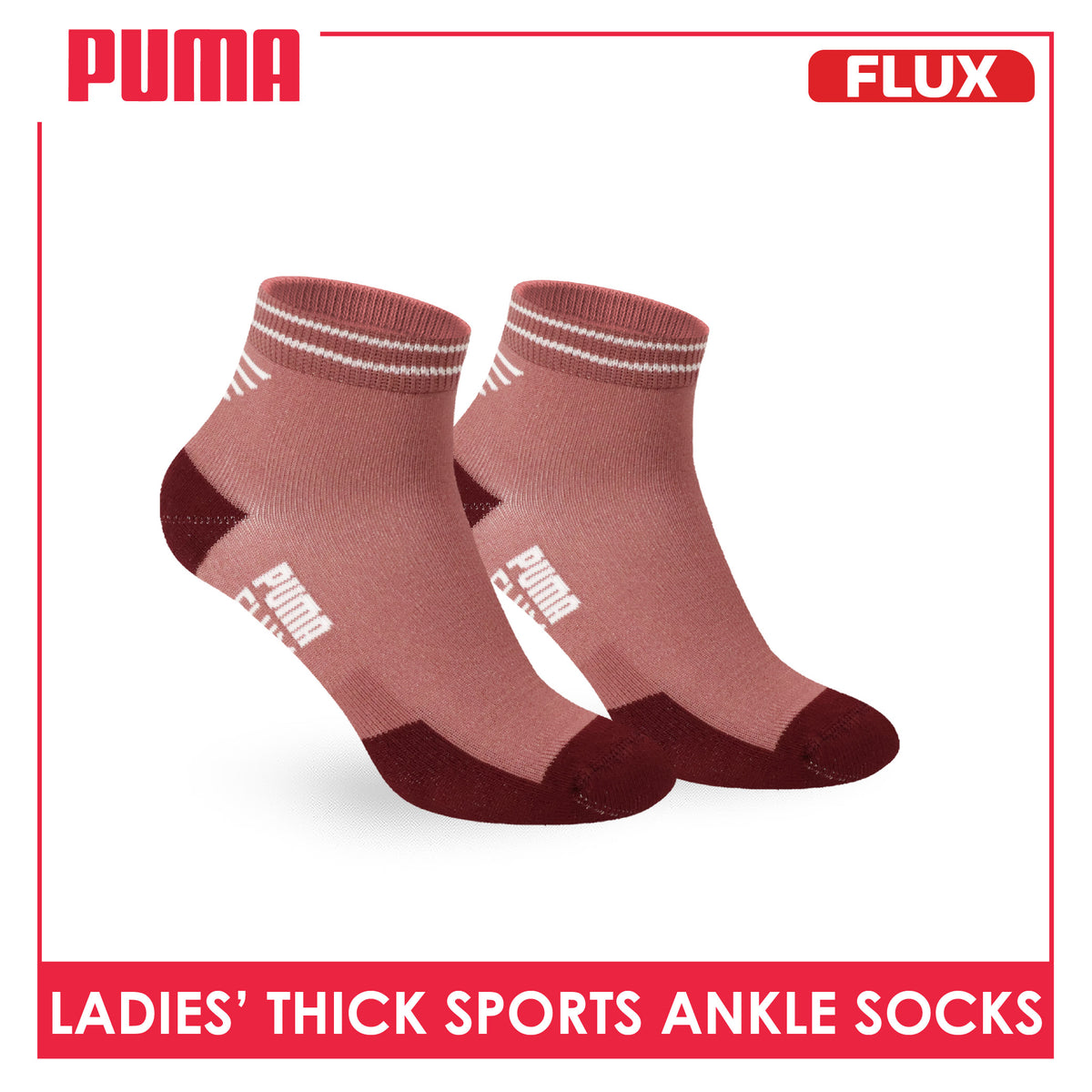 Puma Flux Ladies' Cotton Thick Sports Ankle Socks 1 pair ZLSK611